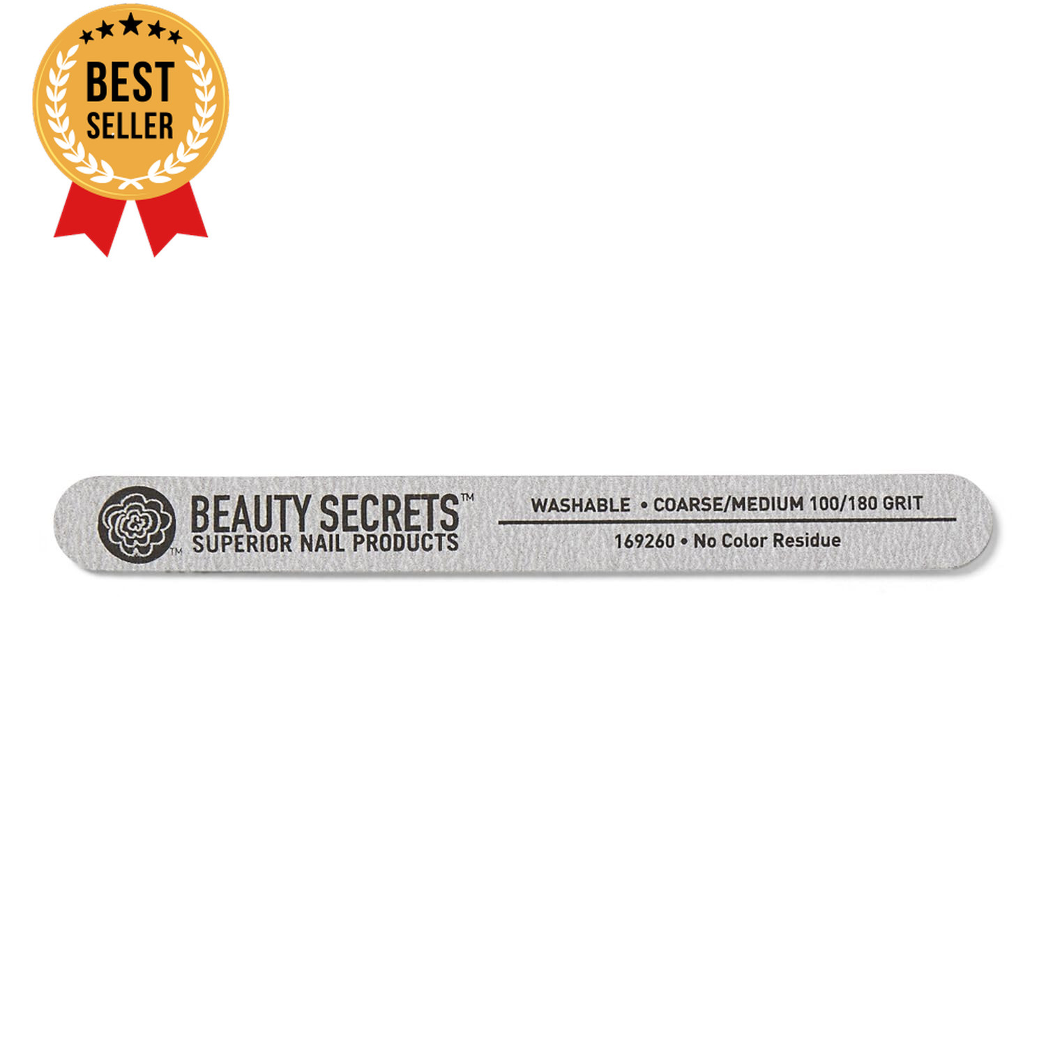 Drip & Clog Proof Nail Glue with Zebra Cushion Nail File 180/100 Grit