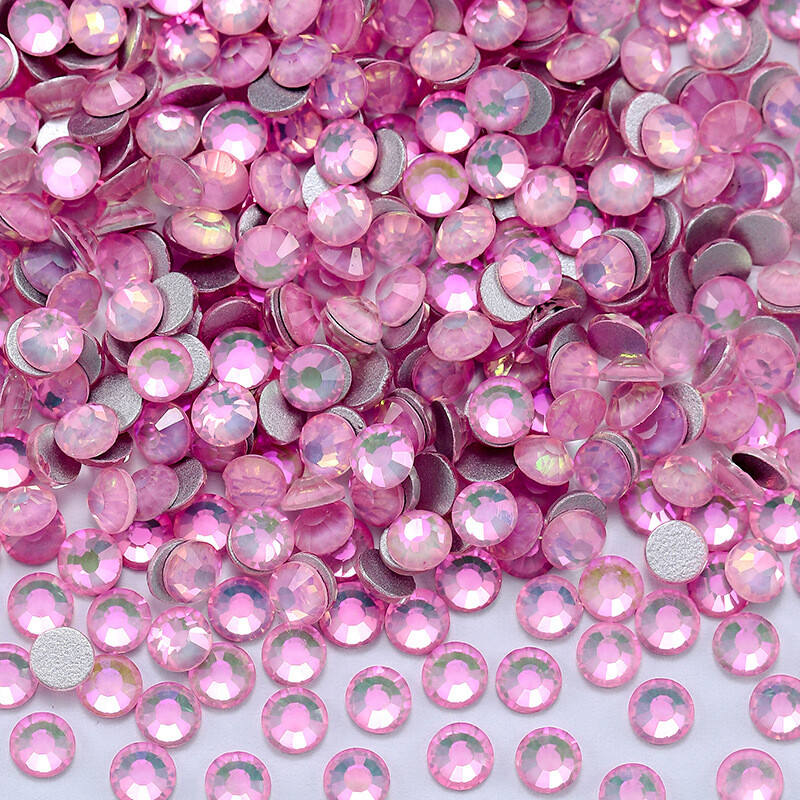 1440pcs Phantom opal Flat Back Rhinestone Glass Diamond DIY Crafts Nail Art Gems