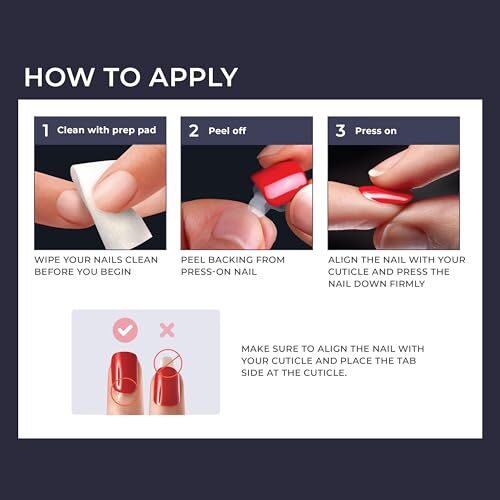 KISS No Glue Mani Press On Nails, Design, ‘Rain 1 Count (Pack of 1) Teal
