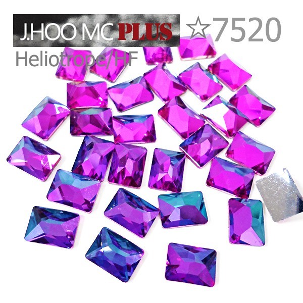 J.HOO Crystal 7520 Cosmic Flat Back Rhinestones 8×6mm Nail Art (10pcs)