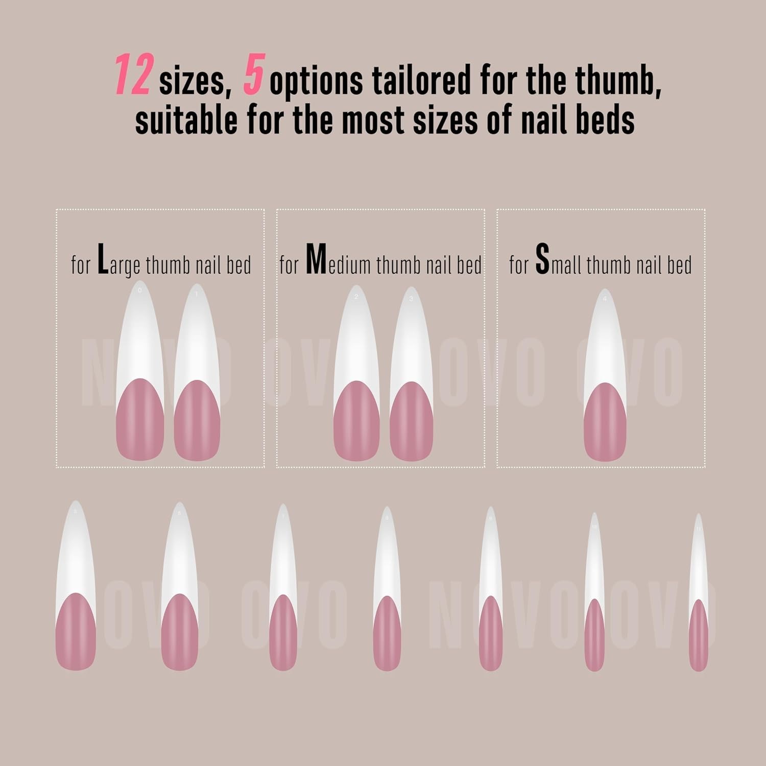 Curved Stiletto Almond Nails – Full Cover