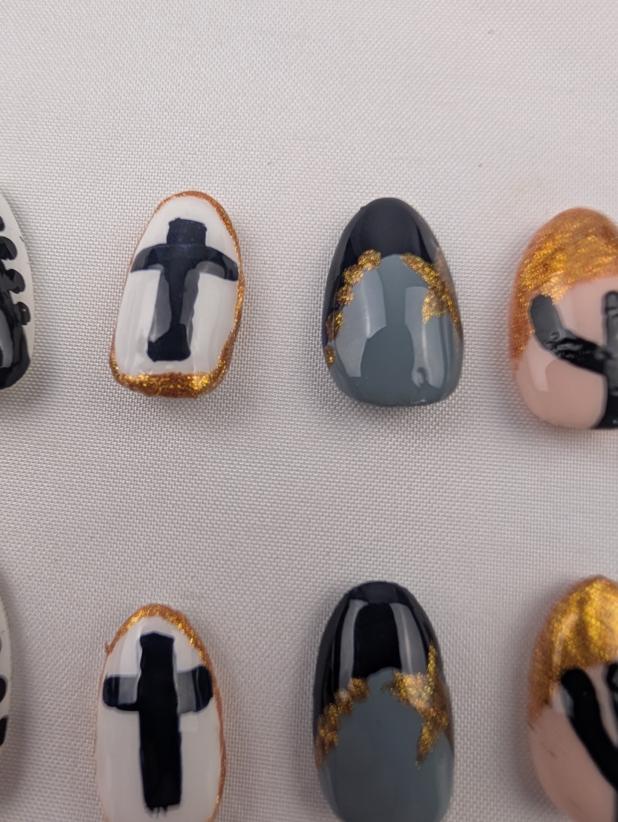 Daughter’s CUSTOM Made To Order – Hard Gel Press On False Nails 10p Set