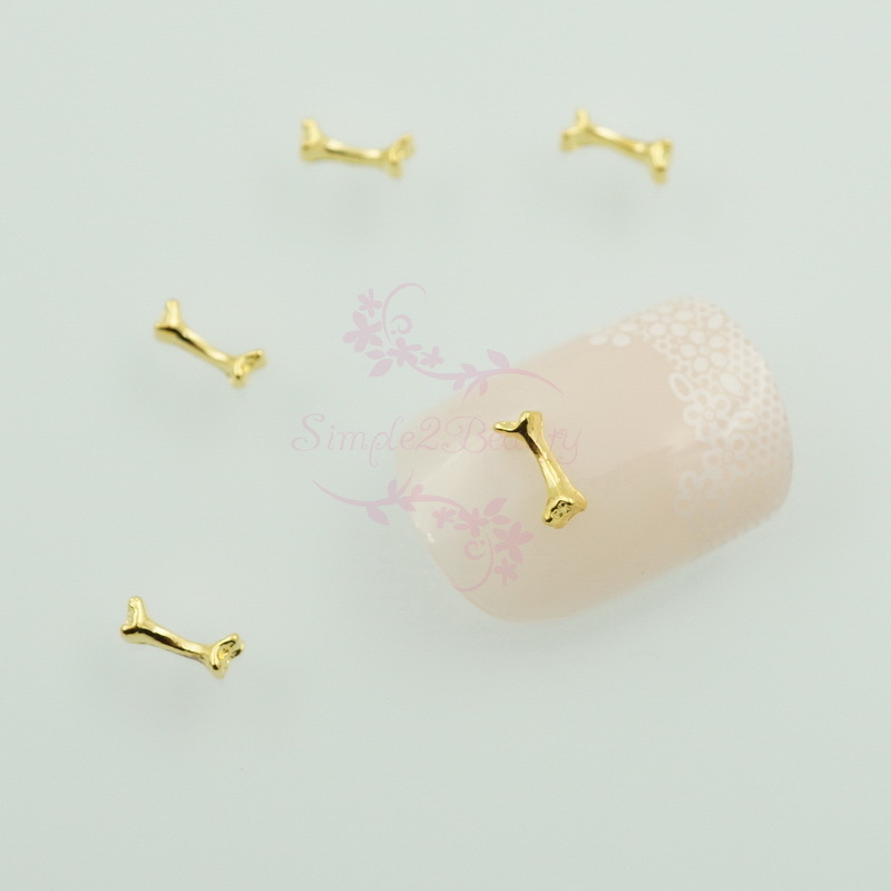 40pcs Mix 4 Styles Halloween Nail Art Alloy Charms Jewelry 3D DIY Design Decor
