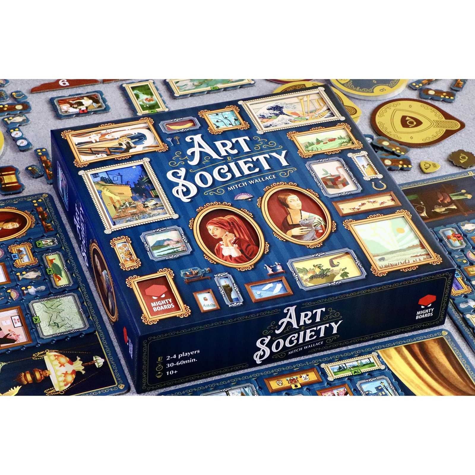 Mighty Boards: Art Society – Collection 27.2 cm x 7.6 x cm, Multicolor