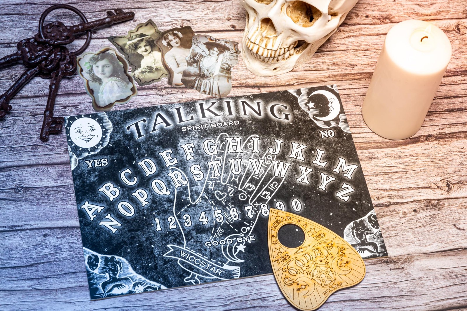 Black Spirit Board Game for Ghost Hunting with A4 Size – 12 x 9 Inches