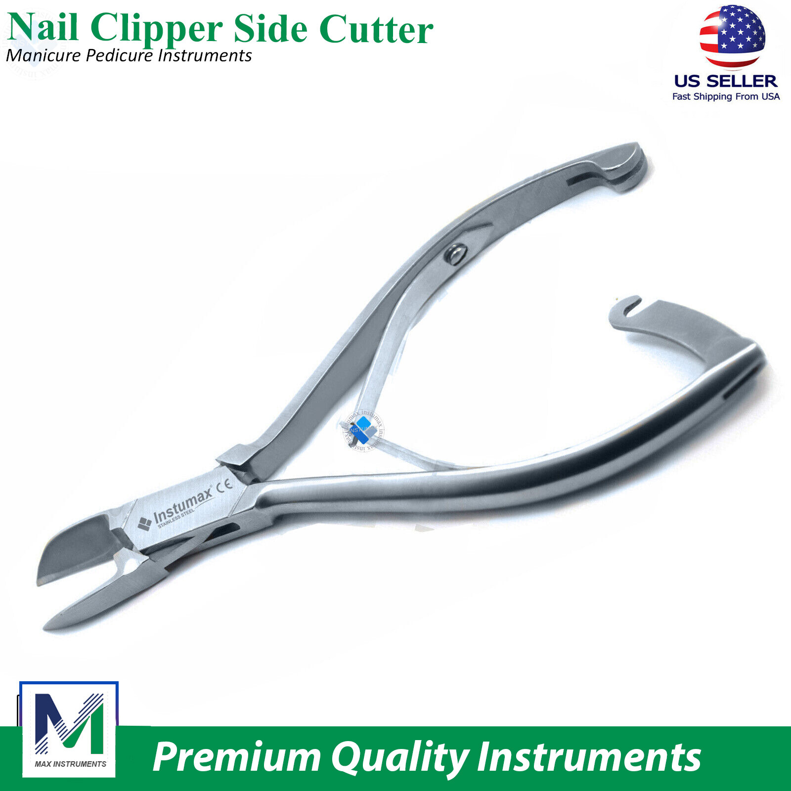 Podiatry Ingrown Nail Clippers Cutter Toenail Trimming Nipper For Thick Nail Kit