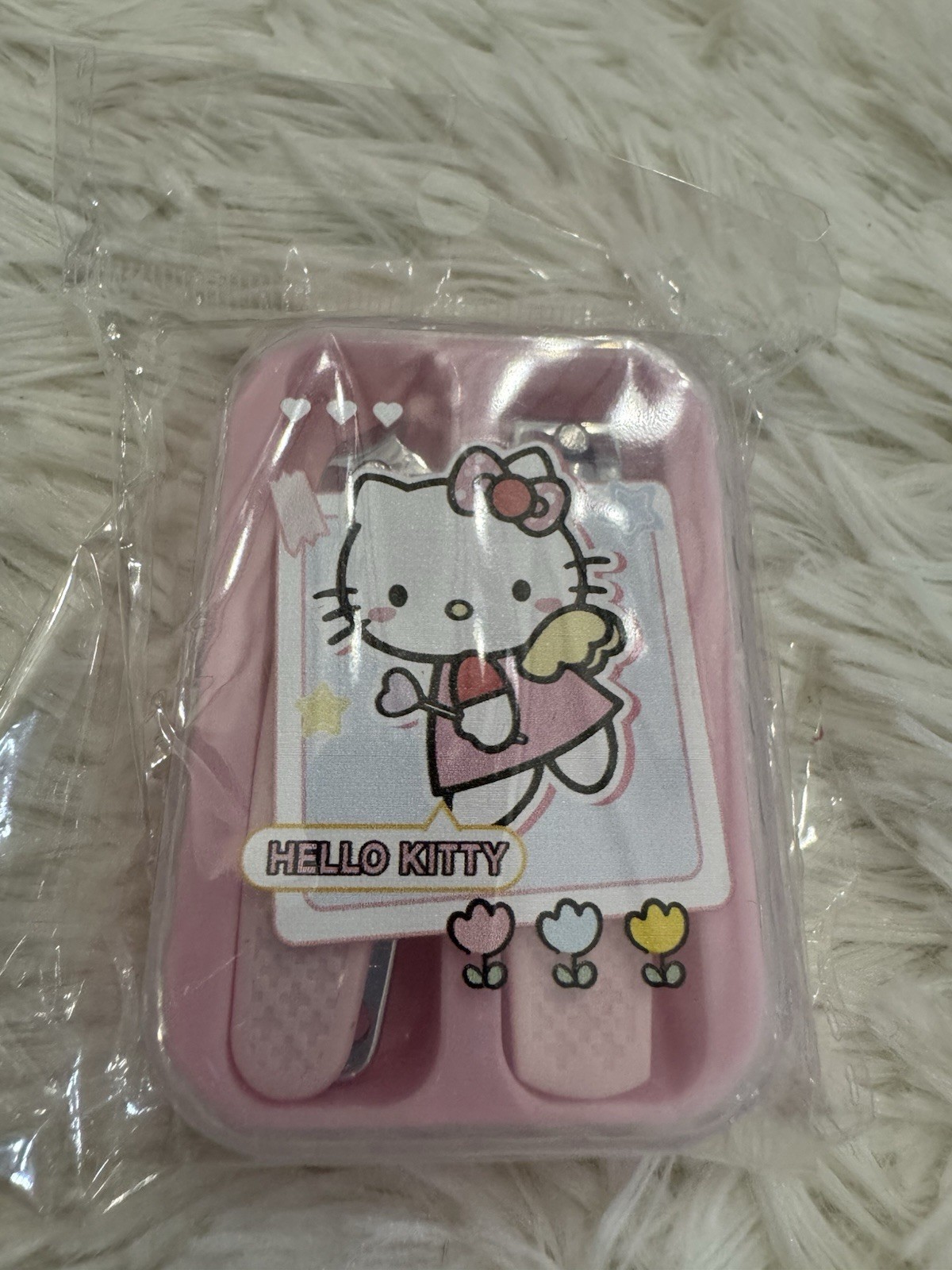 (Set of 2) Hello Kitty Nail Clipper Cutter And Toe Nail Cutter In A Box