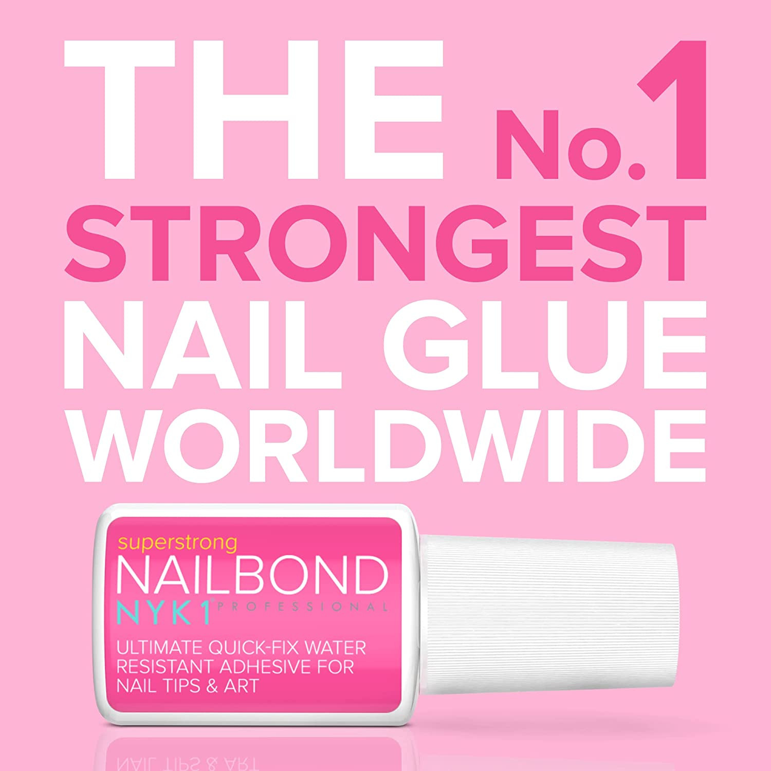 Super Strong Nail Glue for Nail Tips, Acrylic Nails and Press on Nails 8Ml