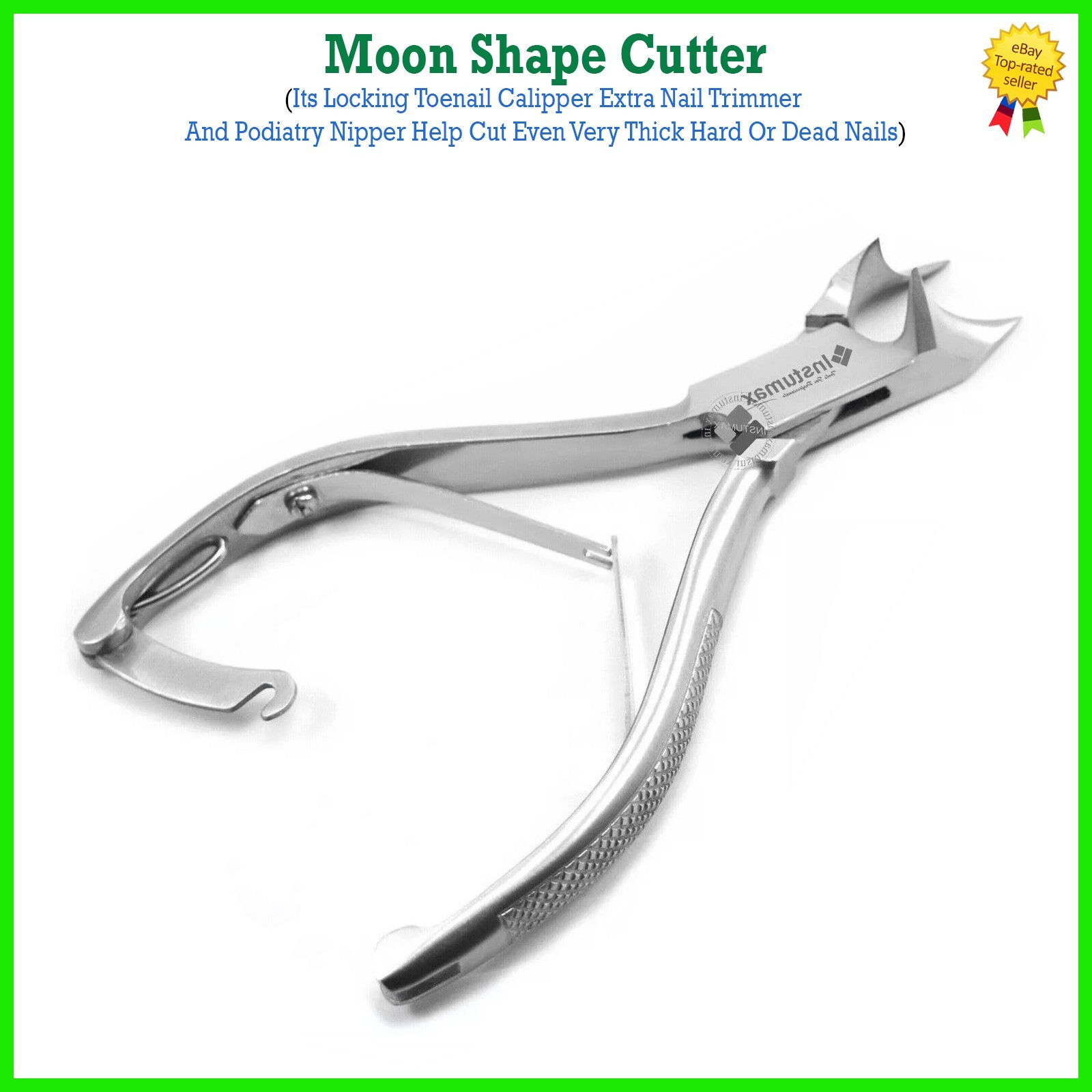 Surgical Toe Nail Nippers Clippers Moon Shape Cutter Podiatry Treatment Plier