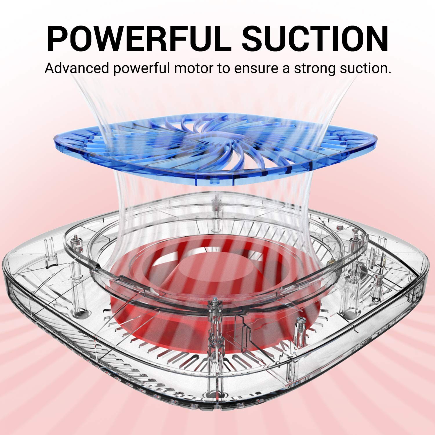 Professional Classic Nail Dust Collector with Powerful Suction, Spro 4000RPM Nai