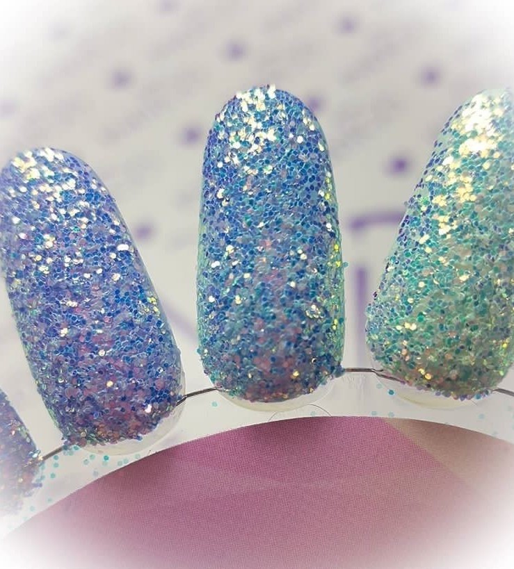 CINDERELLA PIXEL GLITTER NAILS ART AB IRIDESCENT Trend Mirror 500 gram