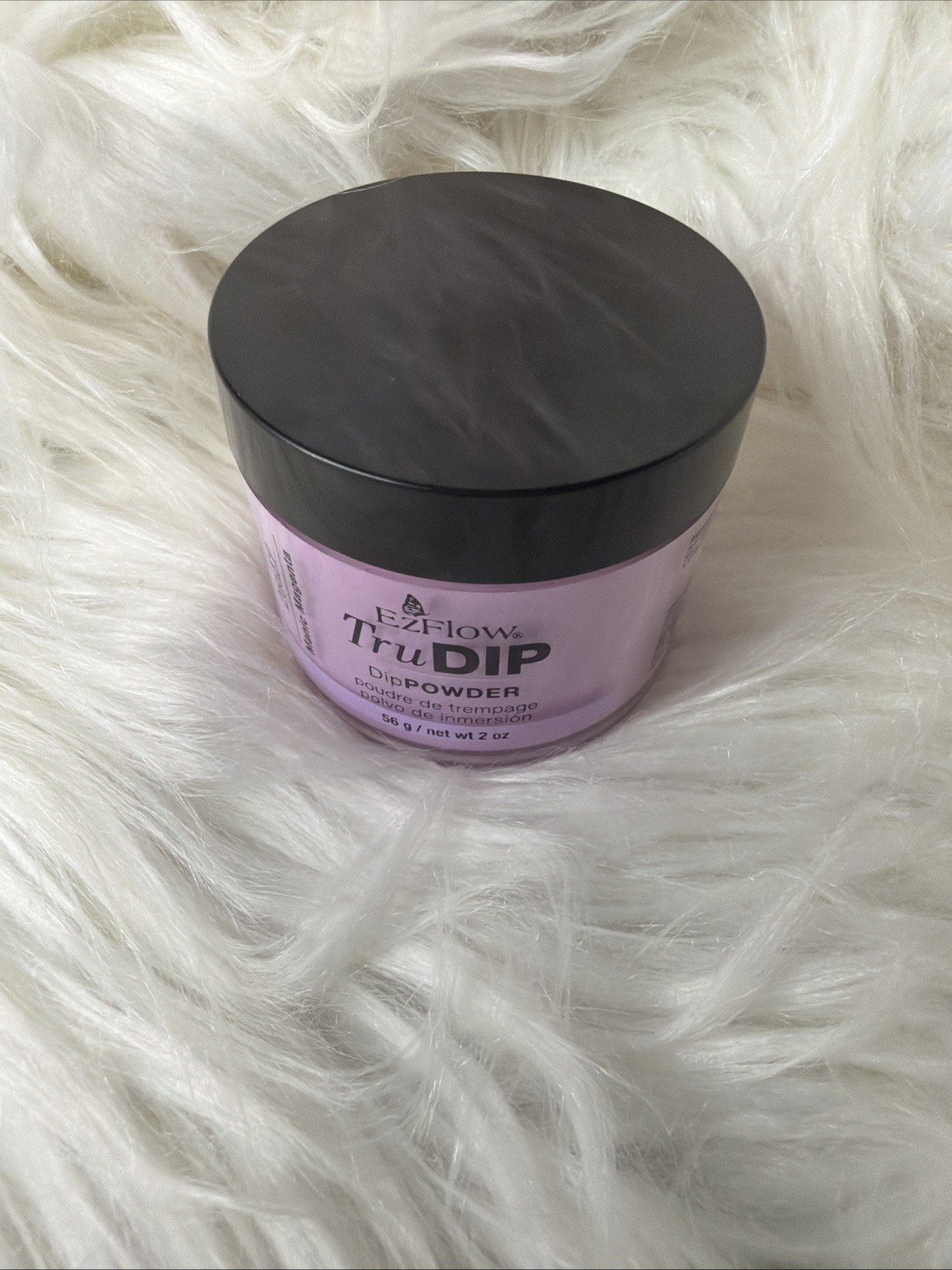 EzFlow TruDIP Colored Acrylic Dip Powder 2oz/56g Manic Magenta