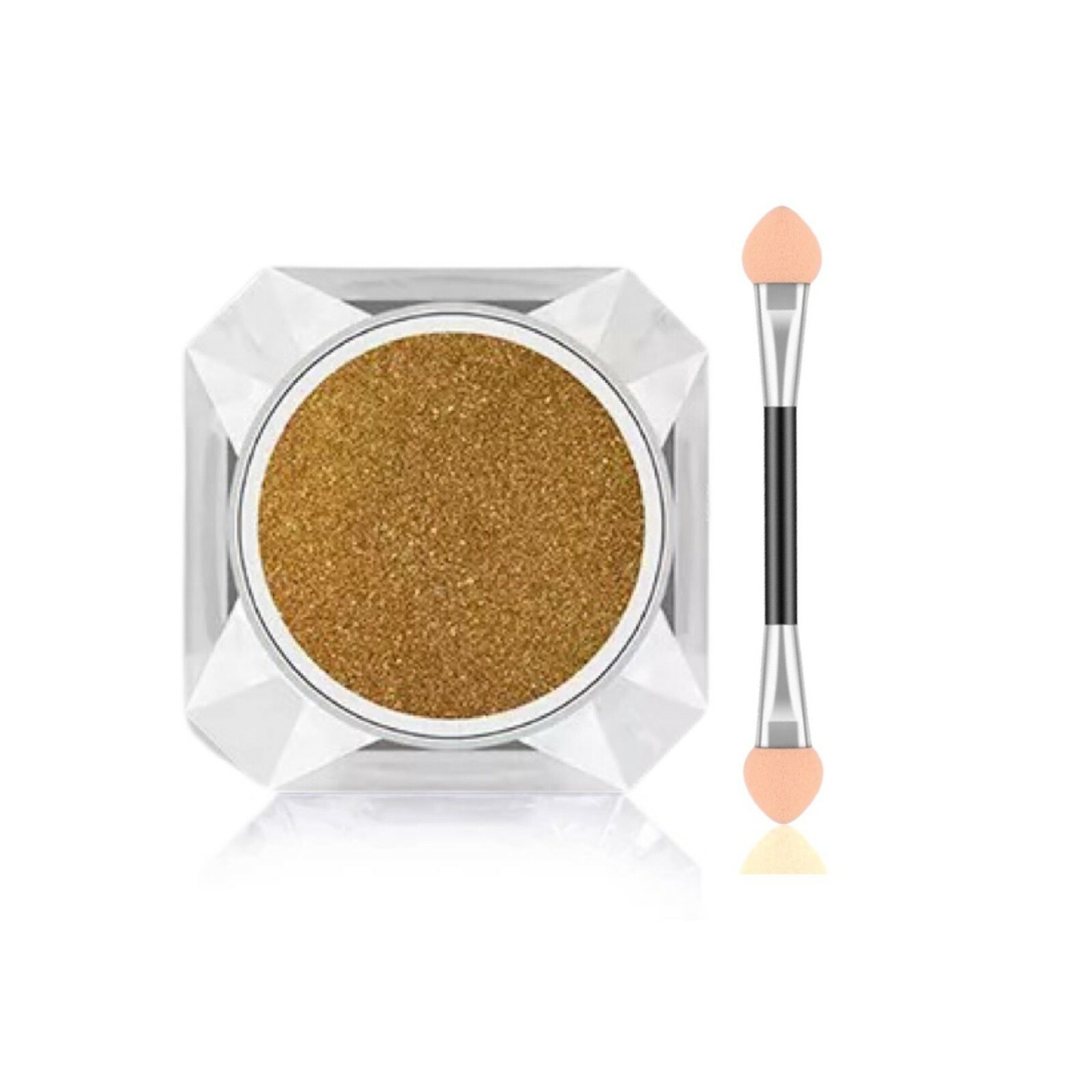 GOLD CHROME NAIL MIRROR POWDER EFFECT Pigment NAILS New Trend Magic Dust UK (P)