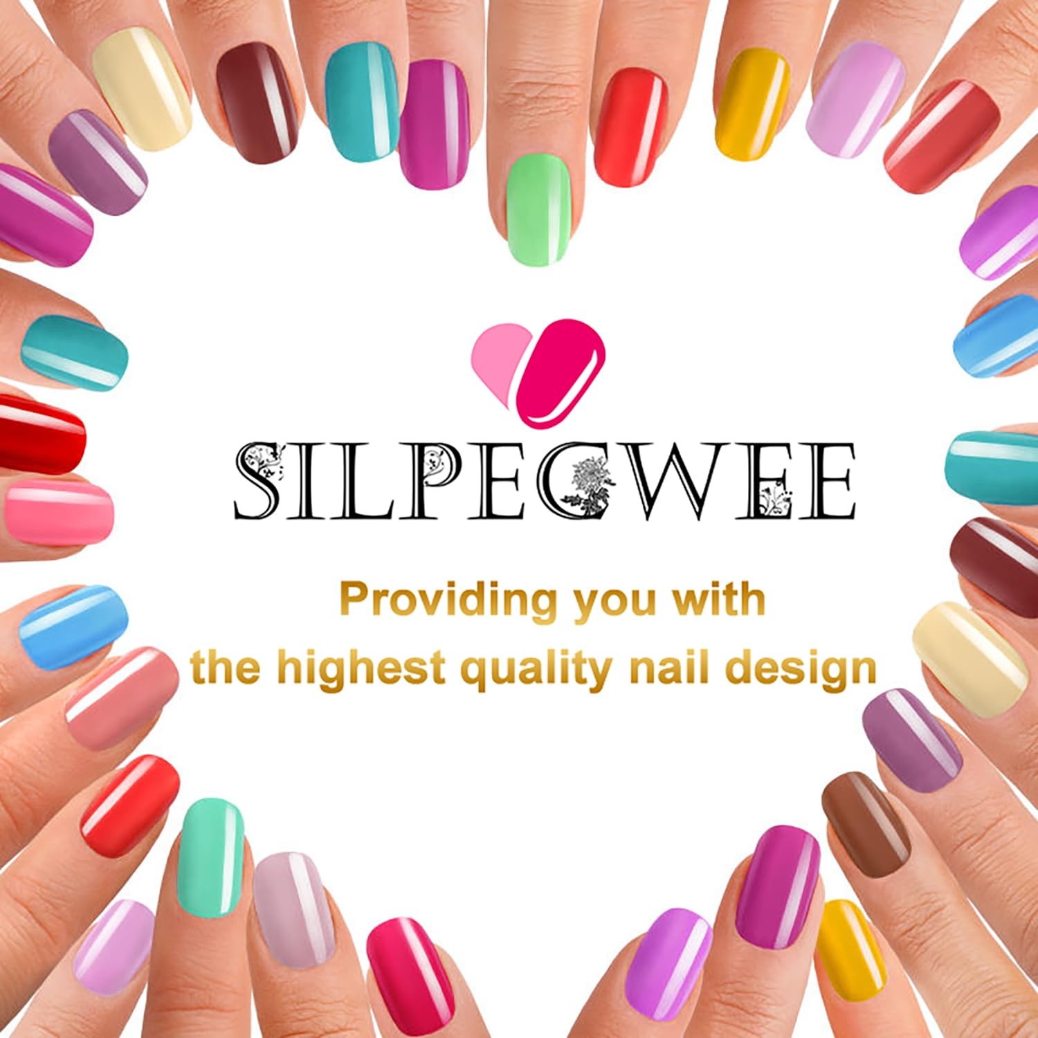 16 Sheets Nail Wraps Self Adhesive Nail Polish Stickers Stick on Mermaid Color
