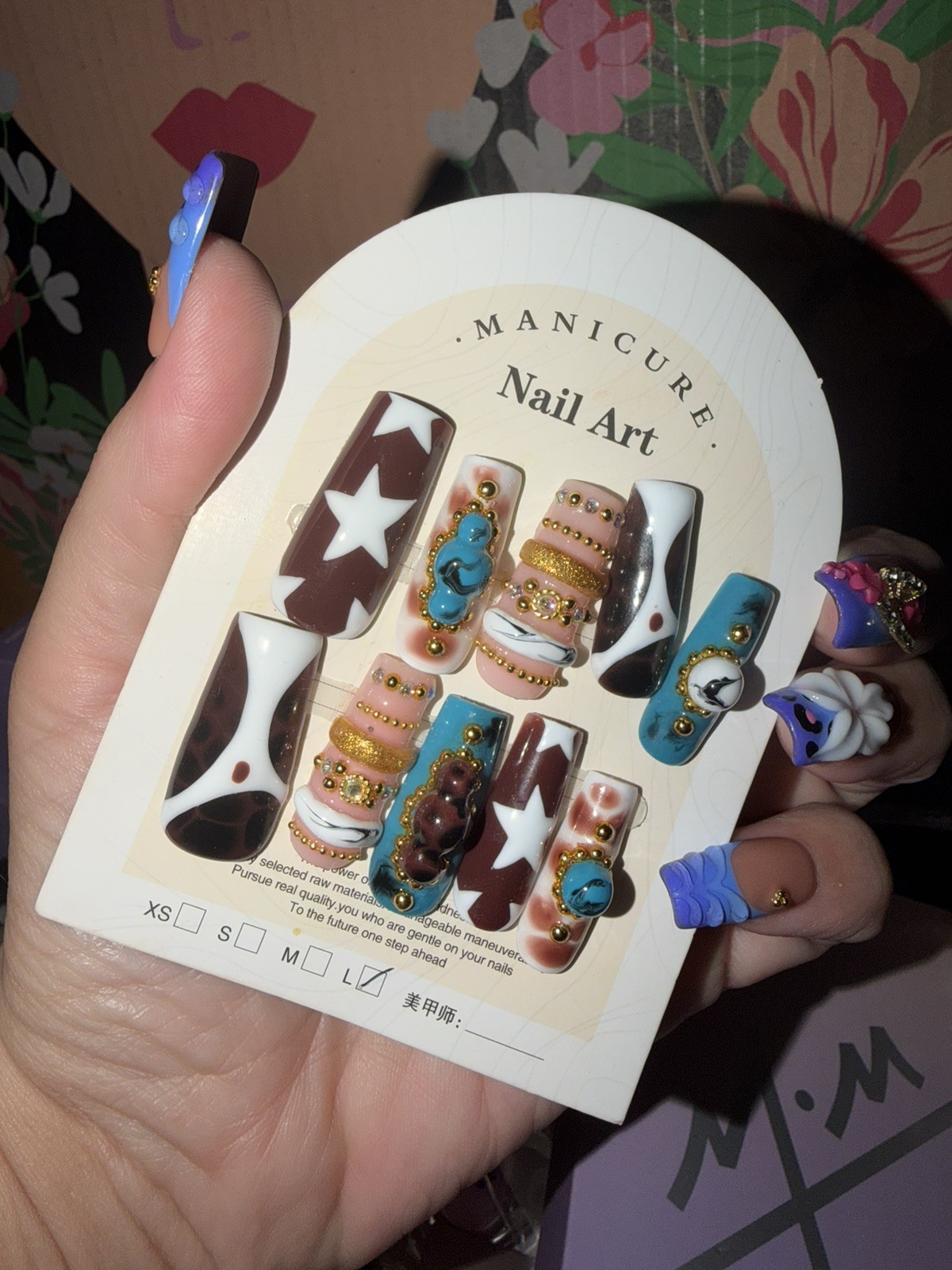 Western Press On Nails
