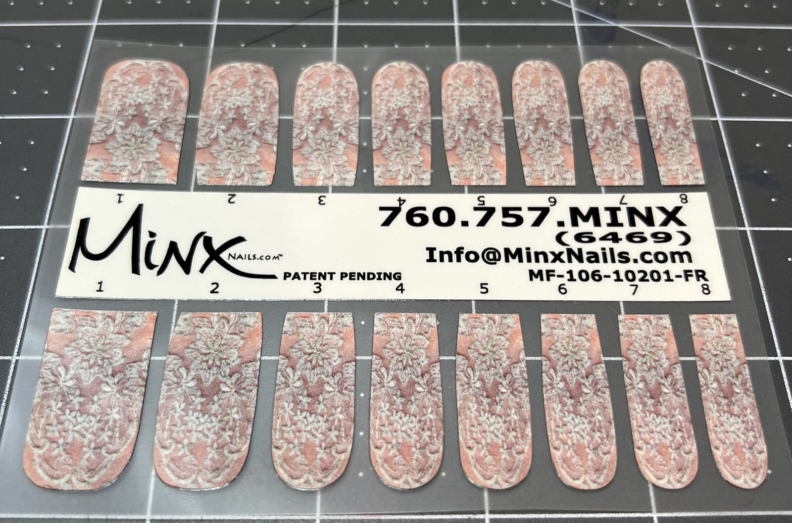 Minx Foil Nail Cover Nail Art Sticker Manicure Wraps
