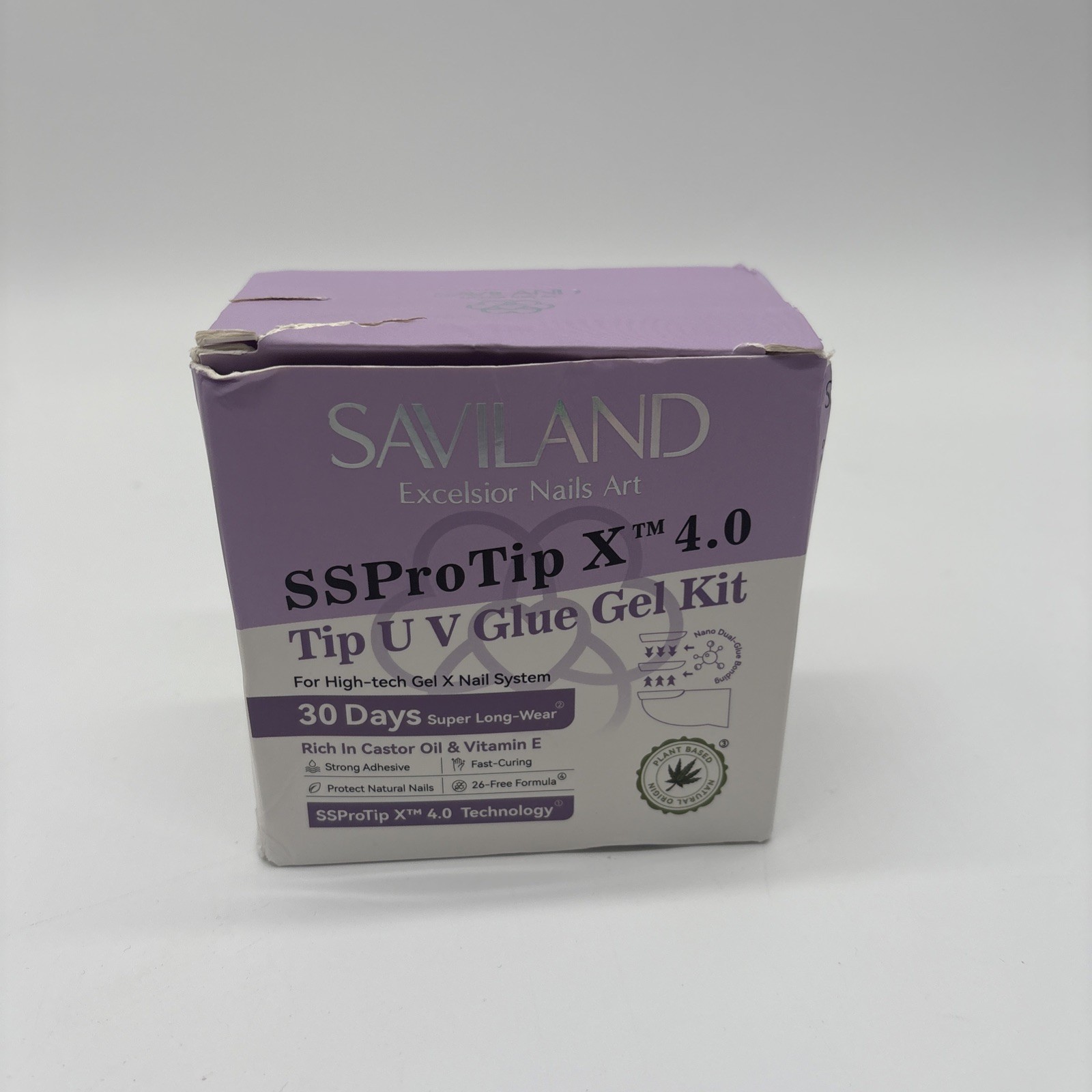 Saviland Mini UV Nail Lp SS Pro Tip X 4.0 Qui-Dry Flash Lp l Nail Lp Unused