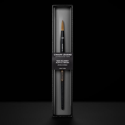 Chaun Legend Professional 100% Kolinsky Acrylic Brush [Handle #10]