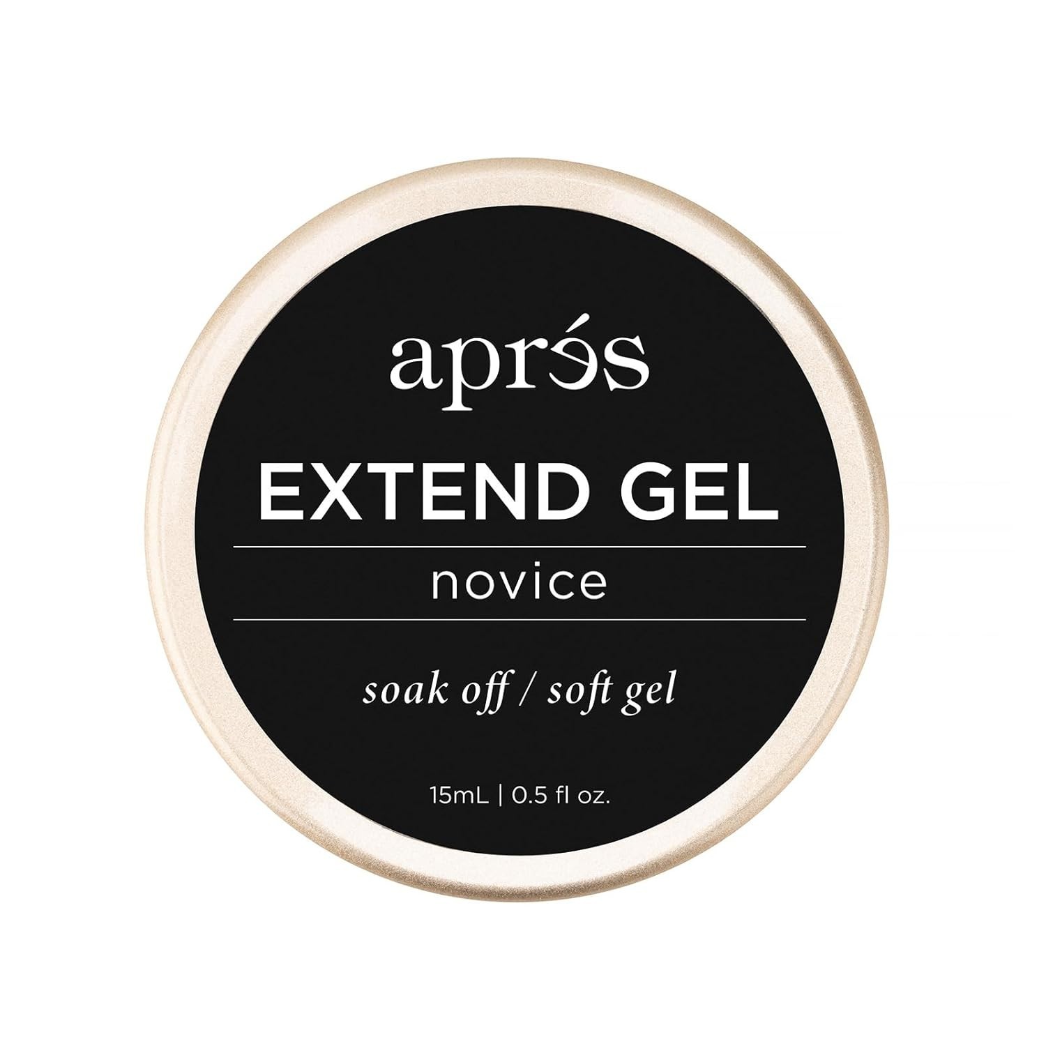 15ml Apres Extend Gel Novice – Soak-Off Nail Adhesive for Beginner-Friendly Use
