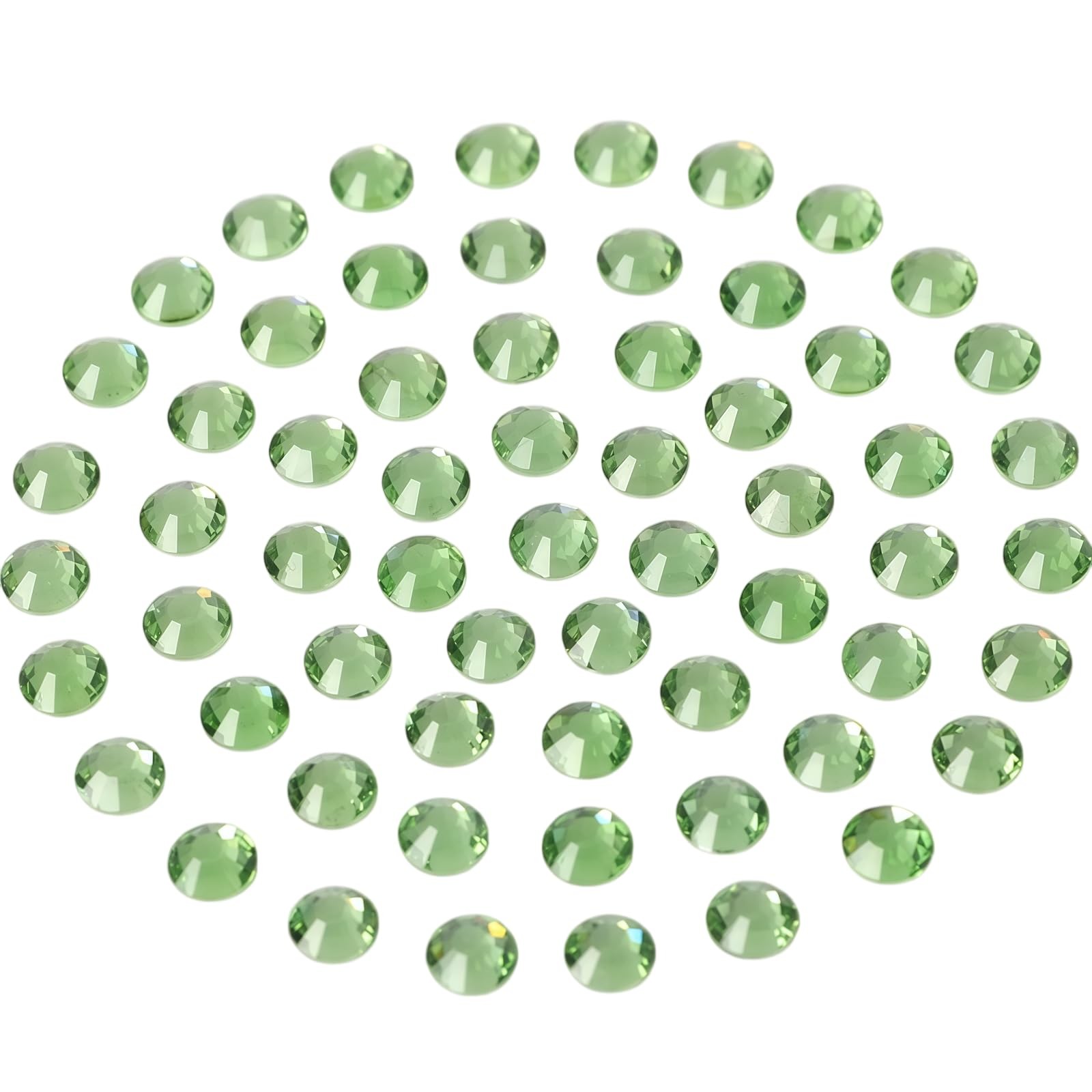 Diamonland Flatback Glass Crystal Rhinestones Rounds Gems for Bedazzling Nail…
