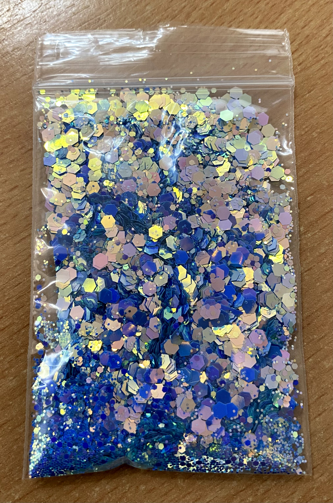 PREMIUM CHUNKY GLITTER MIX – 5g Bag | Iridescent Holographic & Colour Changing