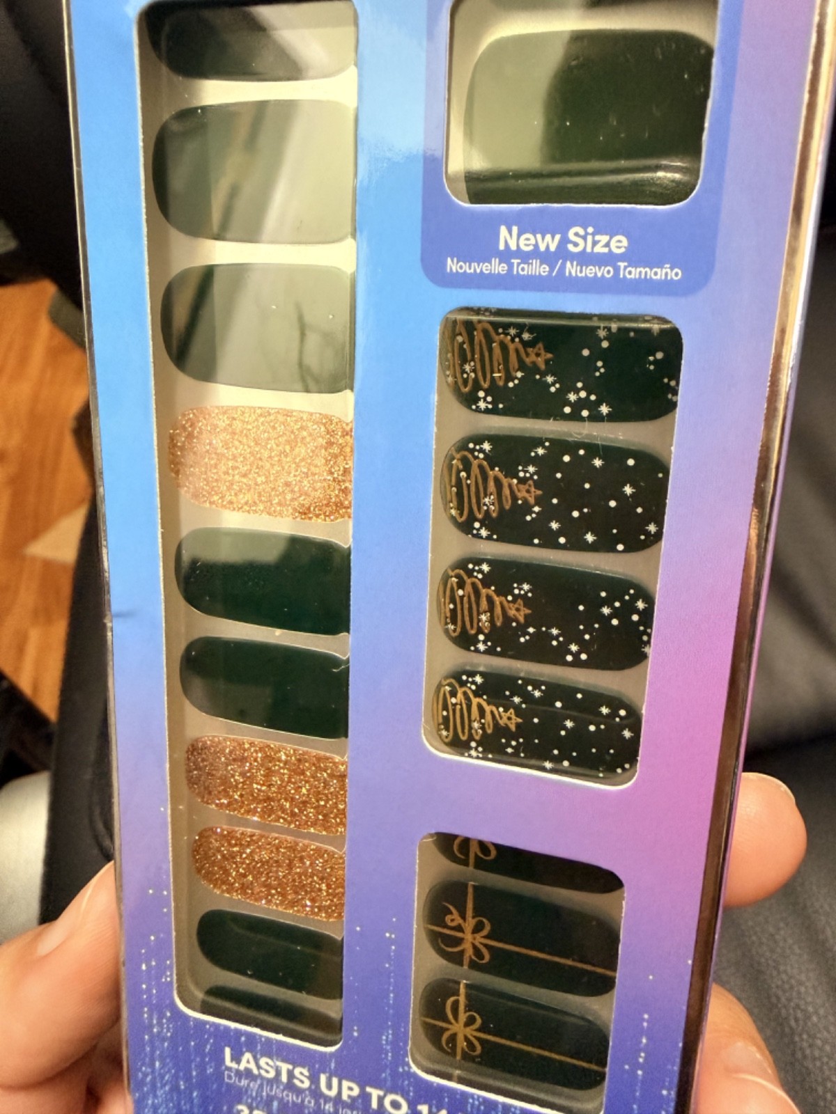 Dashing Diva Gloss Ultra Shine Gel Color 435 Gel Nail Strips Stitches and Stones