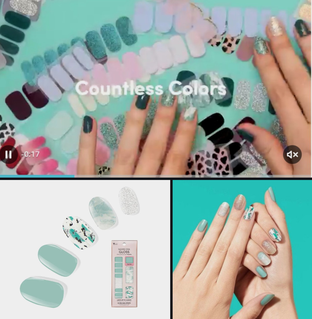 DASHING DIVA/KISS NAILS,RARE GLAZE, Toenails, Price Varies Per Item❣️Makeup+more