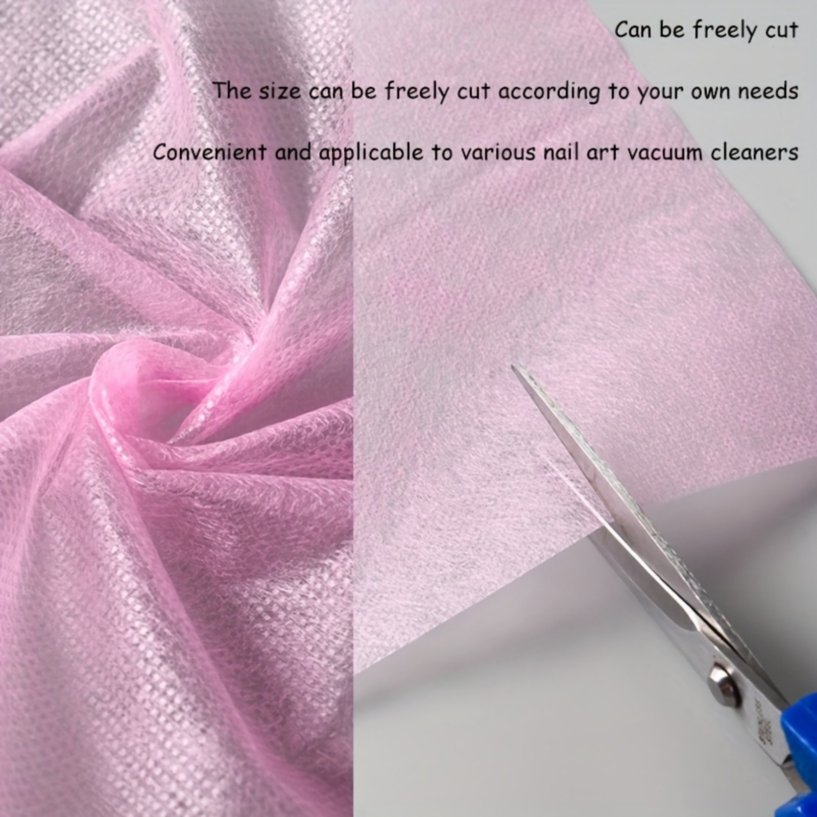 Disposable Non Woven High Density No Fiber Shedding Nail Art Vacuum Cleaner