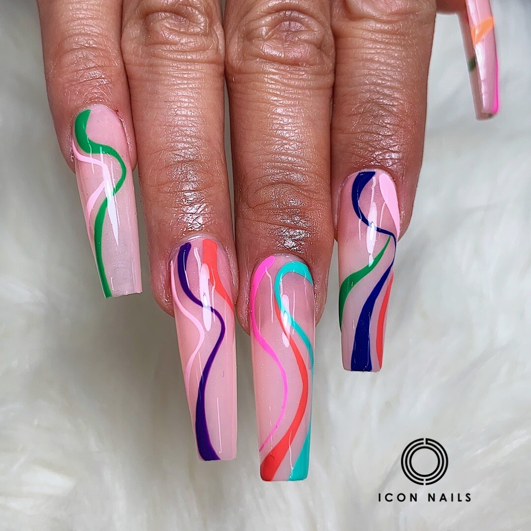 TOP QUALITY PIGMENTED 24 COLOR GEL LINE ART NAIL ART UV LED TOP QUALITY