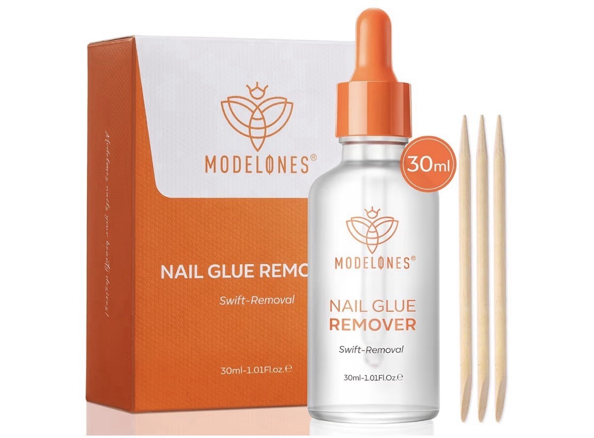 modelones 30ml Nail Glue Remover for Press On Nails, Upgrade