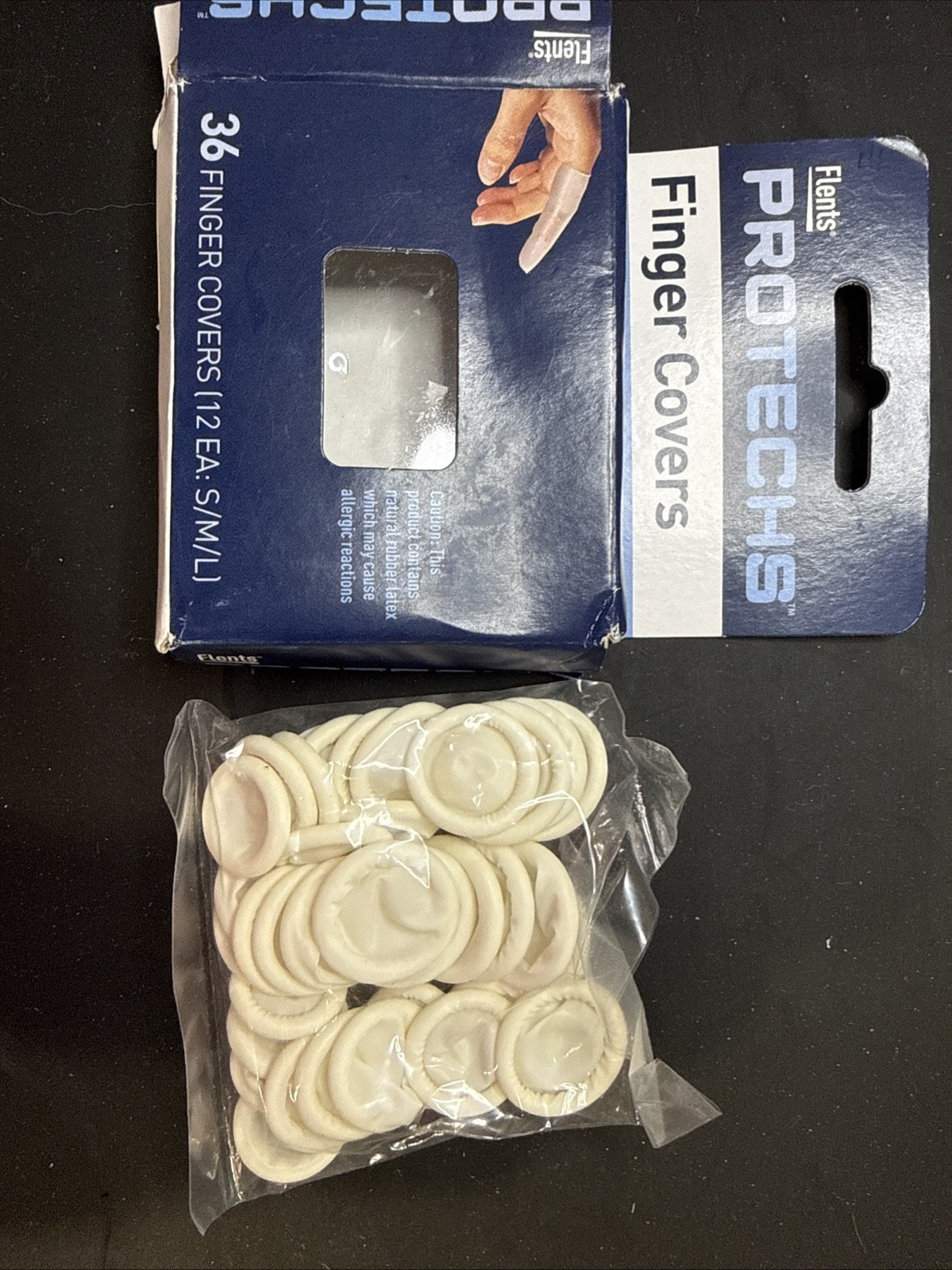 First Aid Finger Cots Protects Finger While Healing From Injury 36 Count