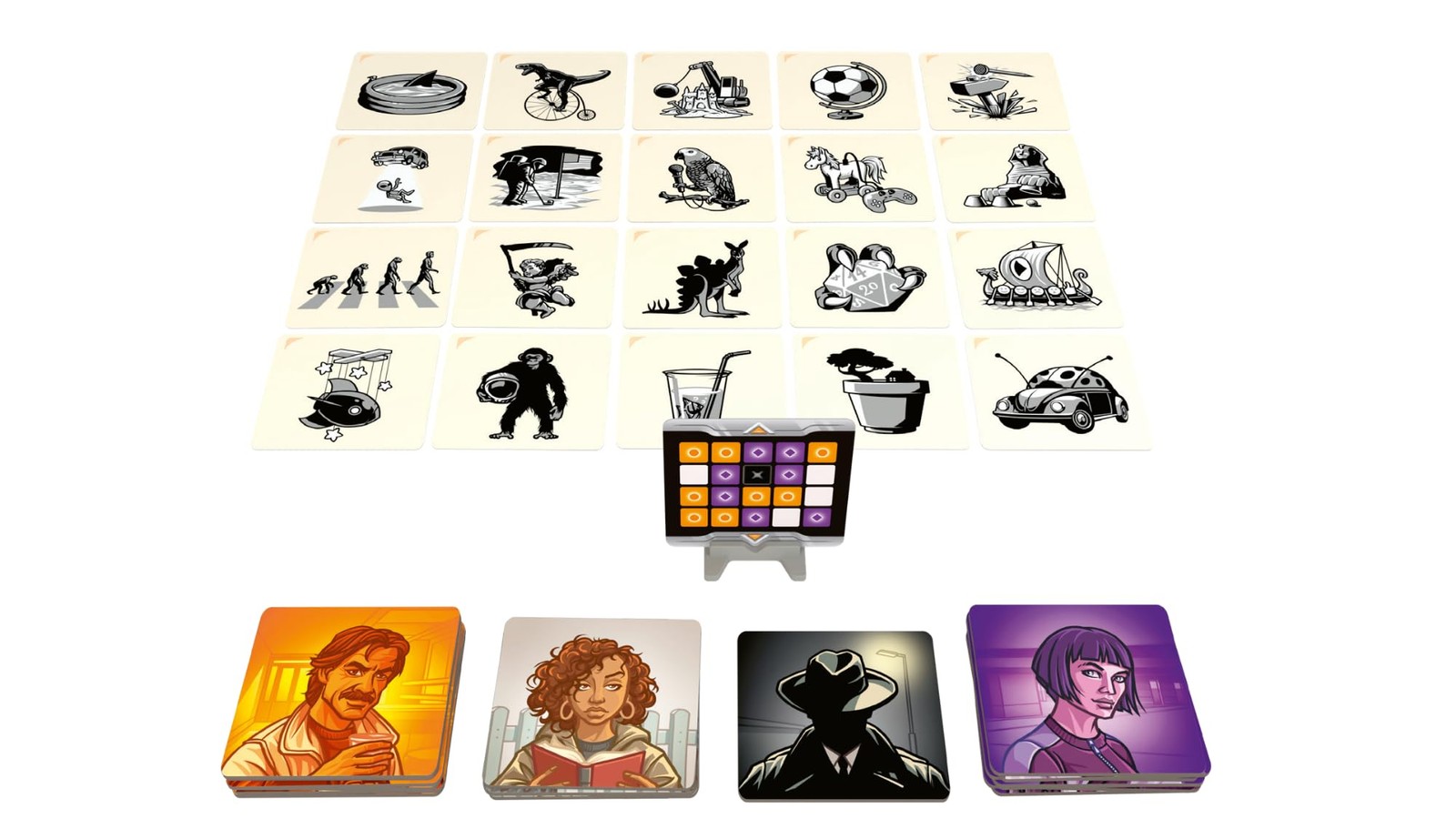 CGE Codenames: Pictures Board Game (2nd 9 inches x 6.5 inches, Multicolor