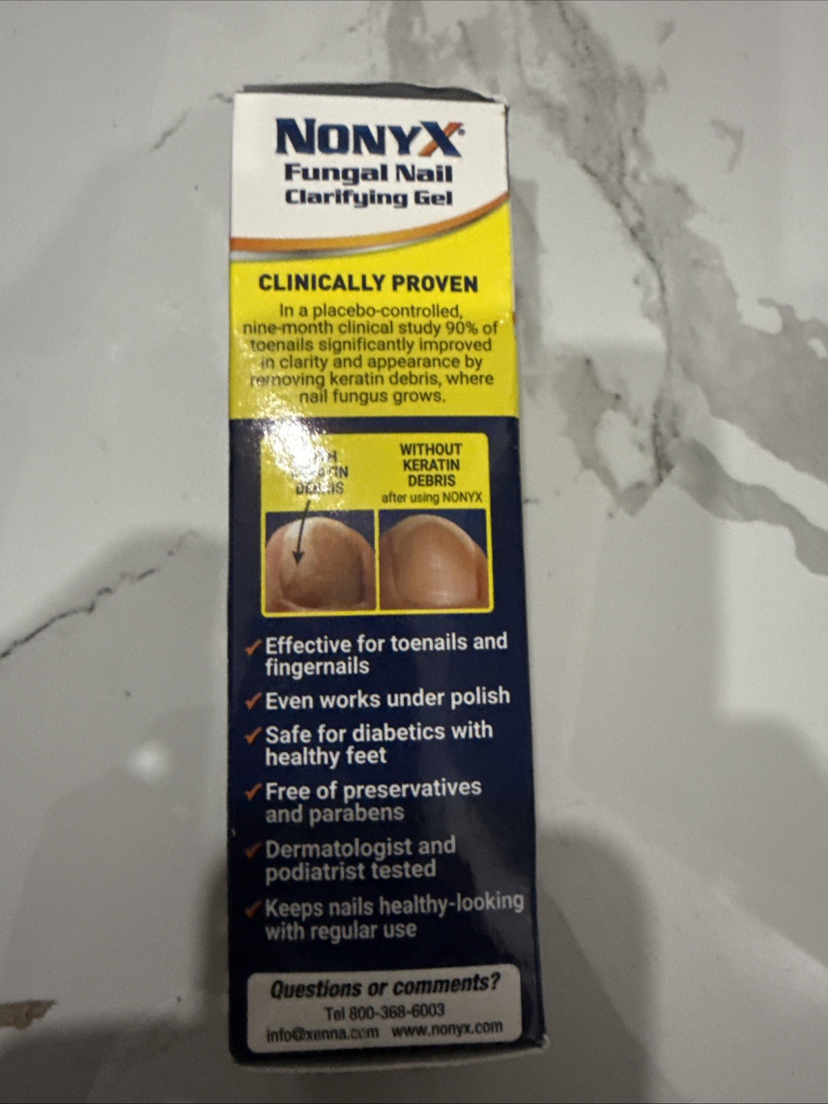 Nonyx Fungal Nail Gel Clarifying by Xenna 4 oz