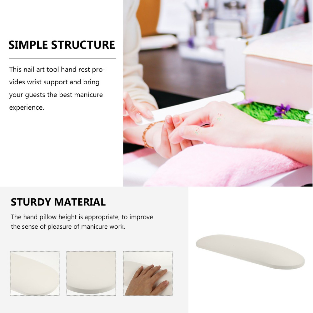Nail Art Hand Pillow Manicure Rest Cushion Soft Pu Arm Support