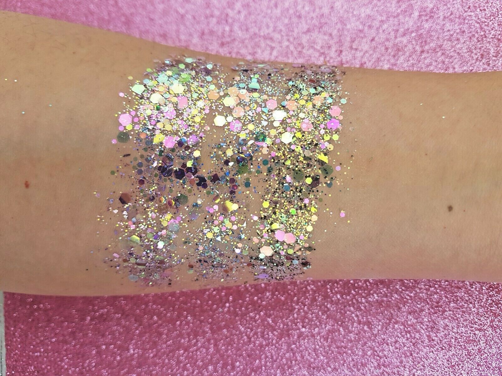 Wax Melts Chunky Mixed Glitter Pot-Nail Face Eye Body Tattoo Festival Cosmetic