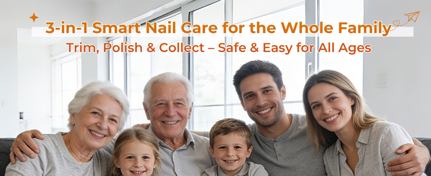 Electric Nail Clippers for All As, Recharable Safety Grinder,