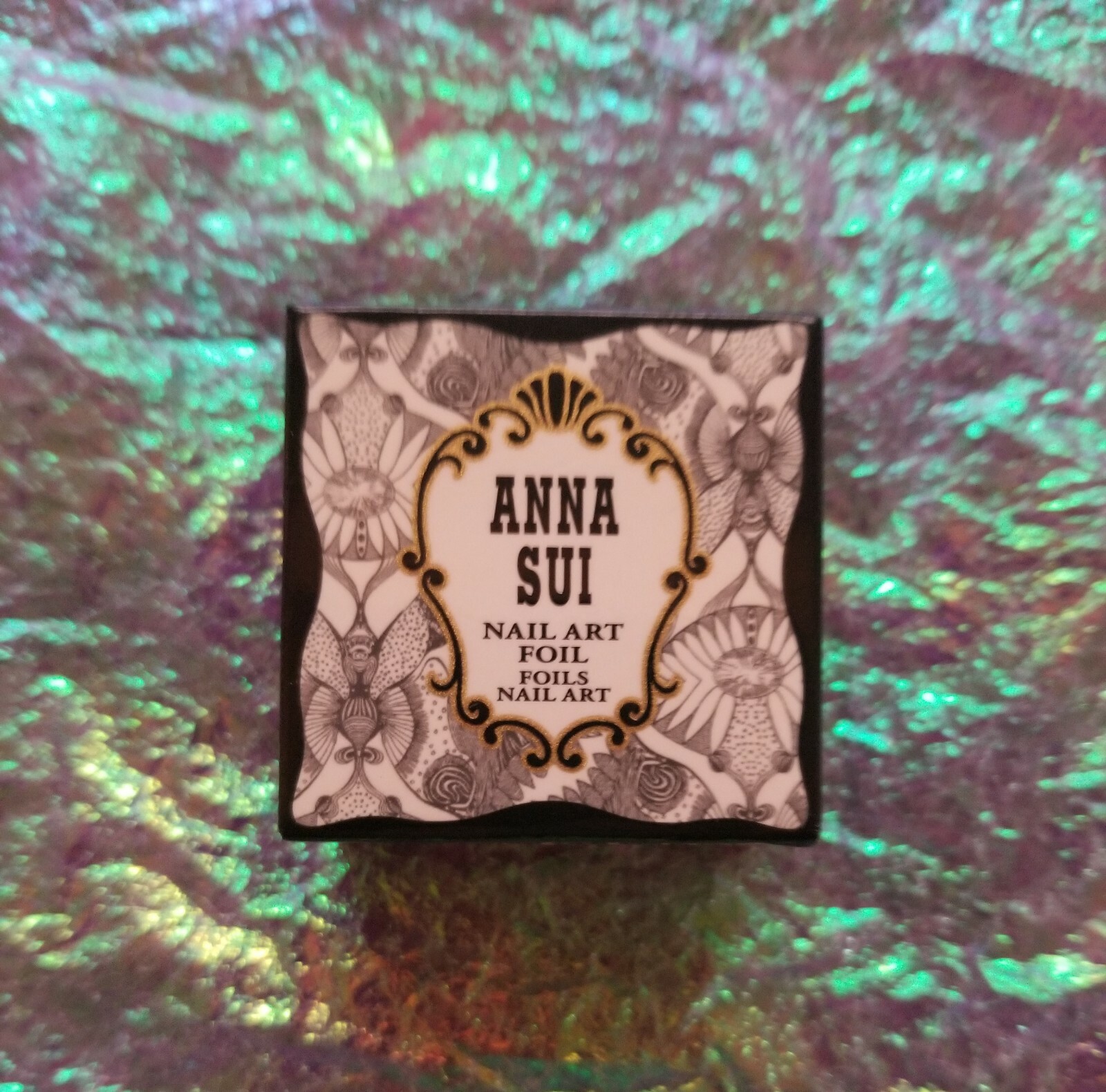 Anna Sui Nail Art Foil Bronze Gold NIB LIMITED EDITION 17g