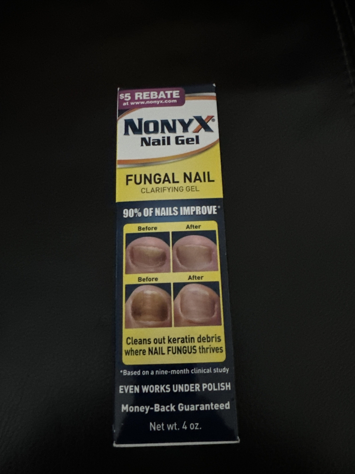 NonyX Nail Gel Treatment. 4oz 6 month supply SU Seller Fungal Nail Clarifying