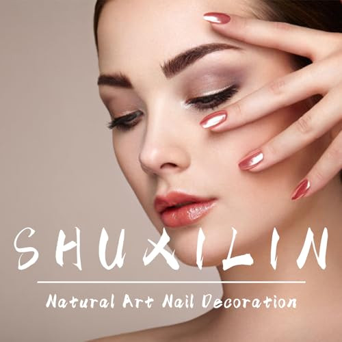 24Pcs Flower Press on Nails Medium Almond Fake Nails Colorful Spring Summer