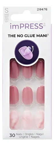Kiss Press On, Glue On Nails Assorted Styles, Lengths Small/Medium/Long (L28)