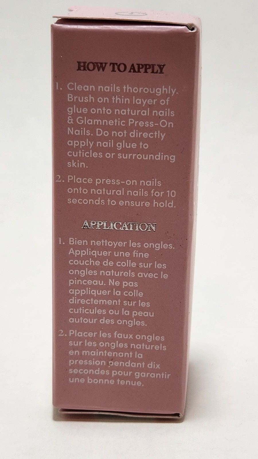Glamnetic Super Strong Brush On Nail Glue Brush Tip Applicator 7ml /.24 fl.oz.