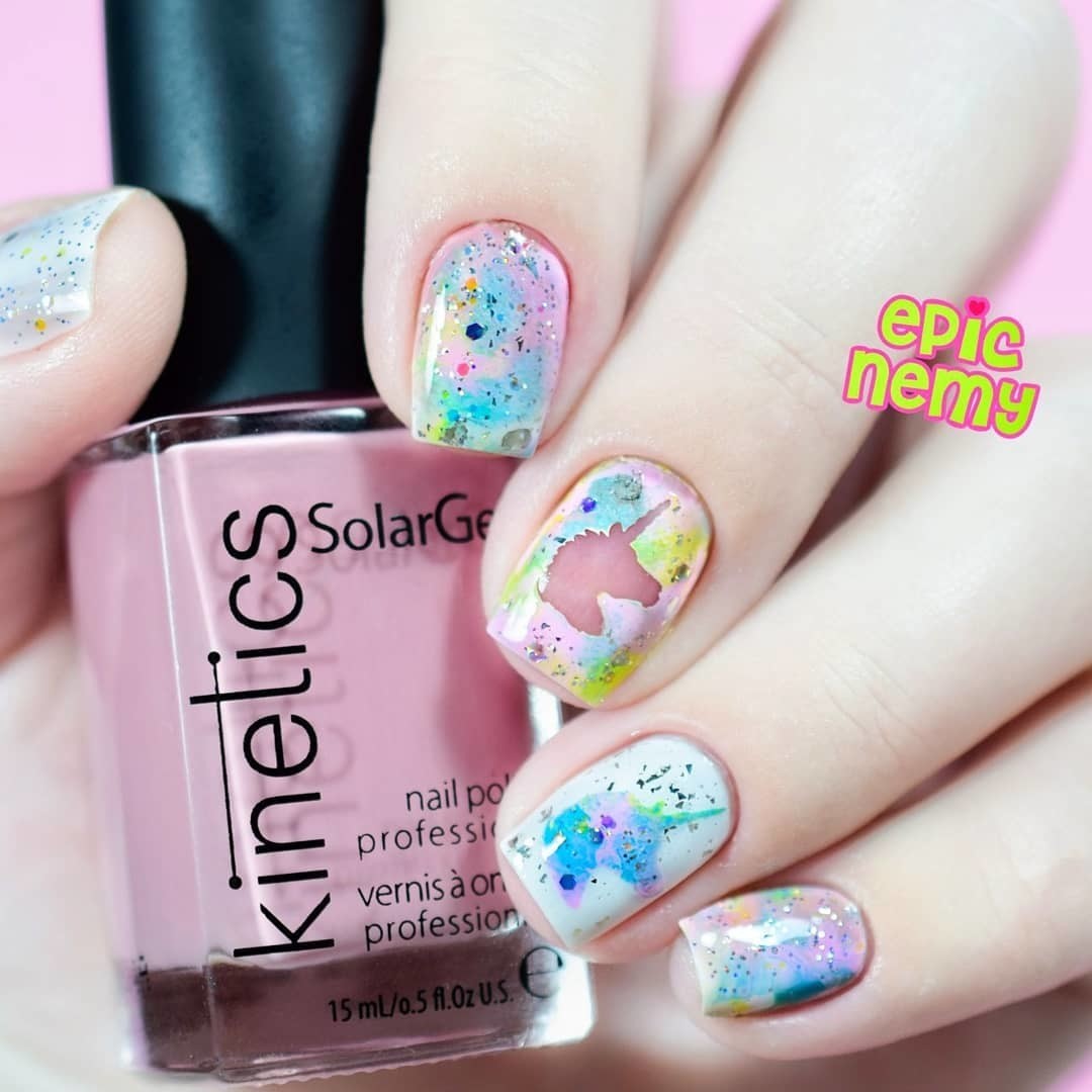 Unicorn Head Stencils for Nails, Nail Stickers, Nail Art, Nail Vinyls
