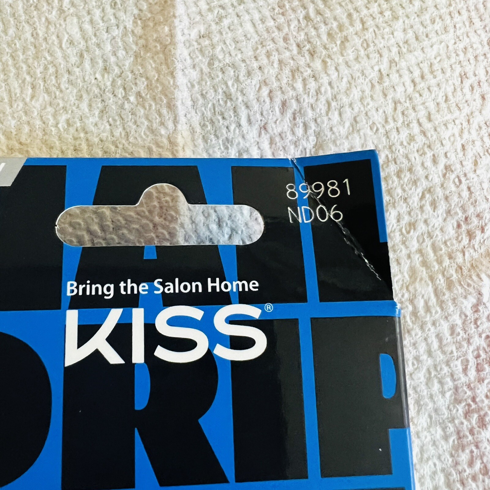 Kiss Nails Gel Fantasy Glue Manicure Short 30 Count 89981 ND06 Vegan Soy Ink New