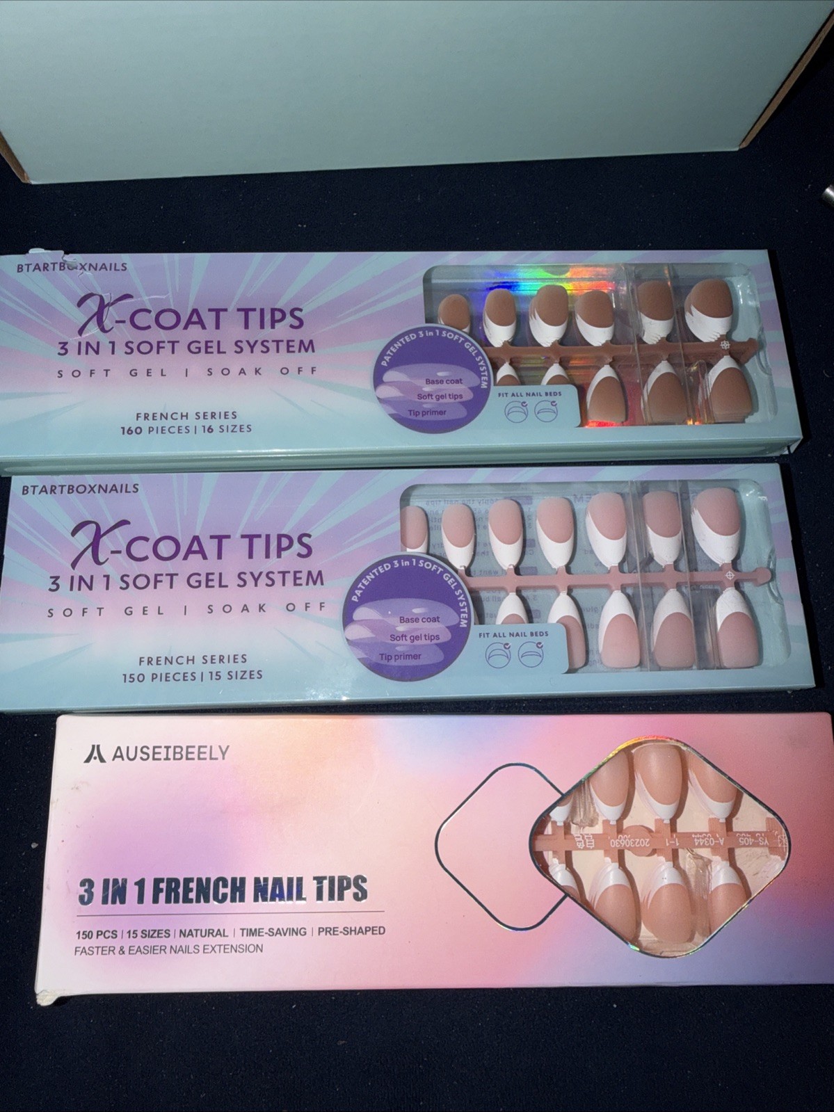 BT ART BOX NAILS Kit/Extra Nail Tips