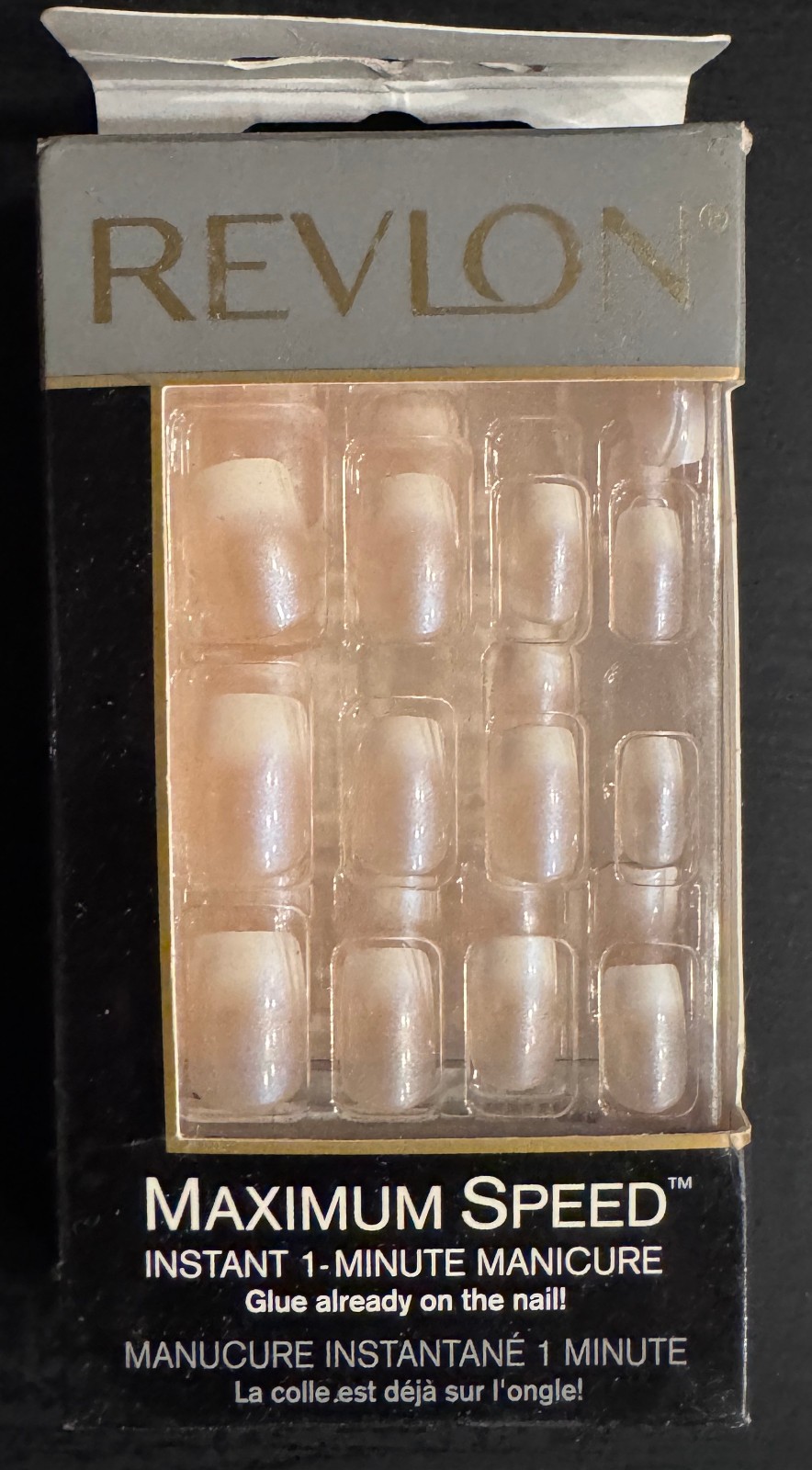 Vintage Press-On Acrylic Nails – Revlon & Nailene – Lot of 7 Sets – New