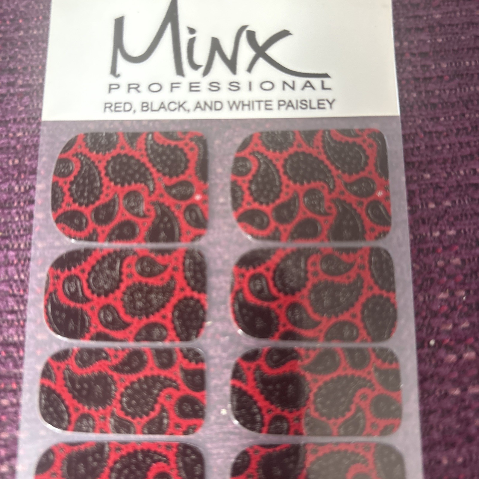 CND Minx Professional Nail Art Foils Wraps New Bundle X4 Hands Toes metallic