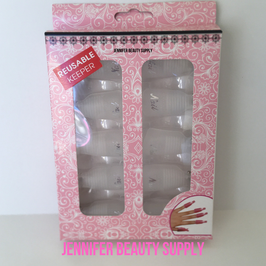 10 PCS PLASTIC NAIL SOAK OFF UV GEL ART POLISH REMOVER WRAP GELISH CLIP CAP