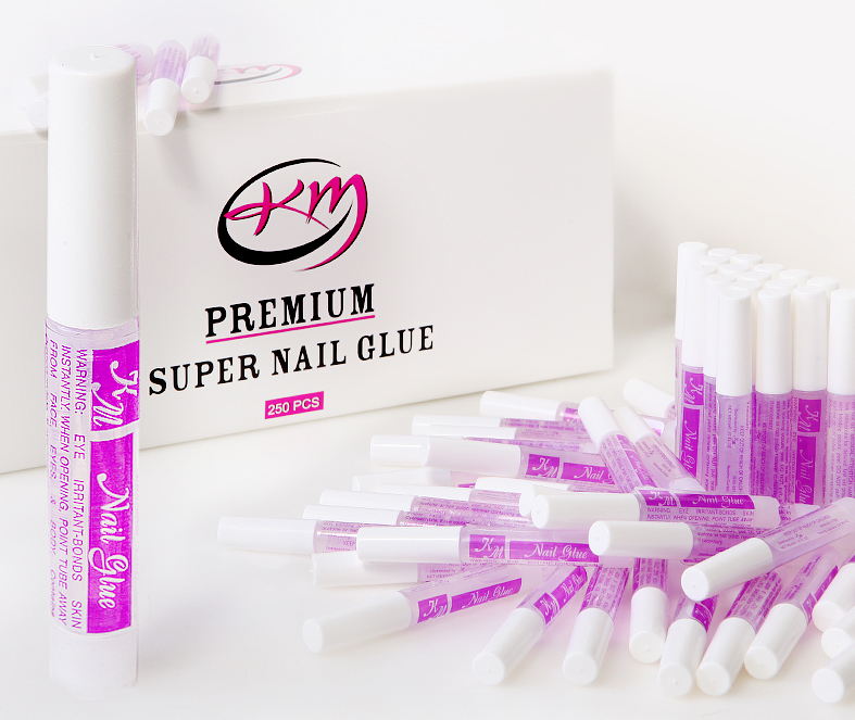 KM High Quality Super Nail Glue, made in USA