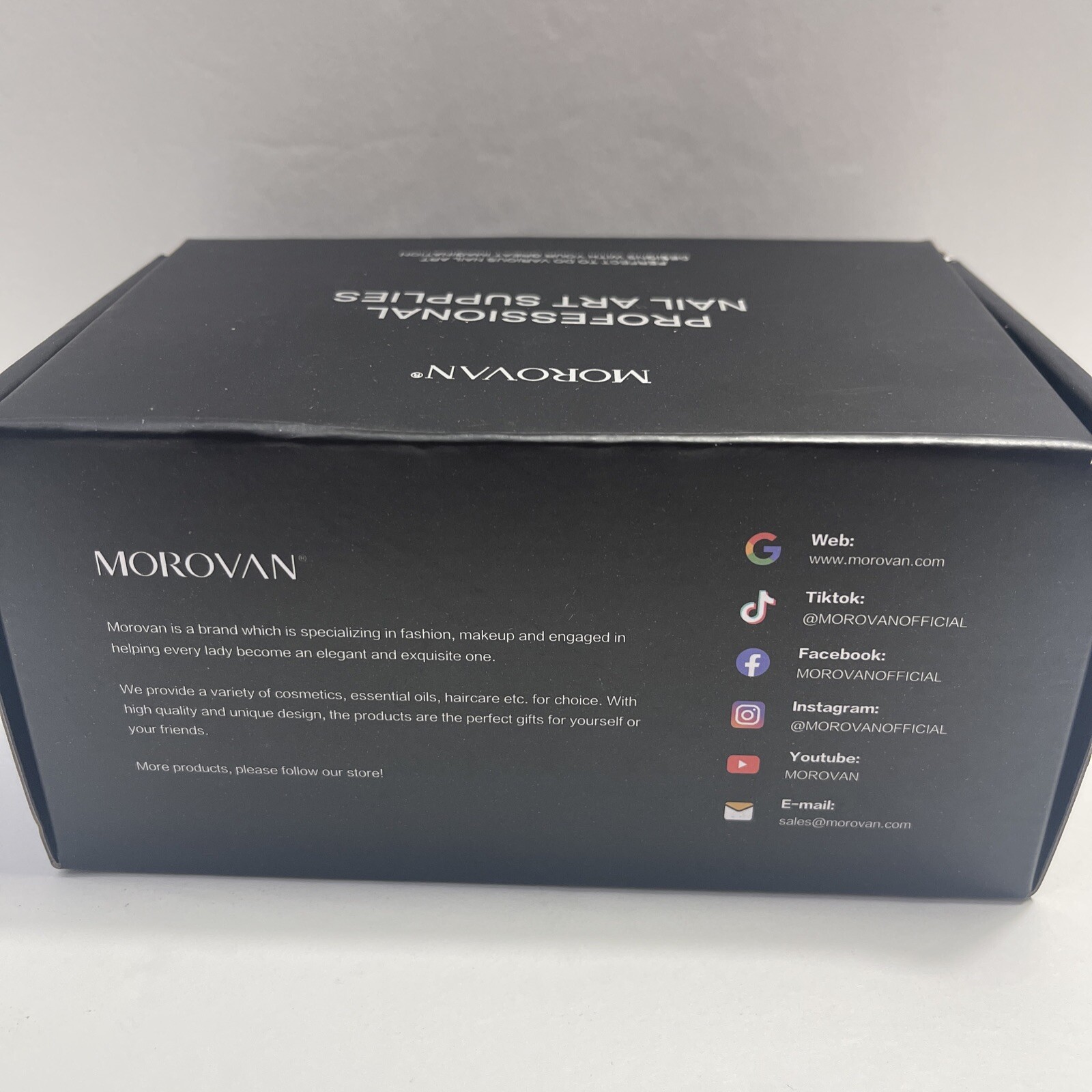 MOROVAN Professional Nail Art Supplies – NEW & SEALED PKGS.