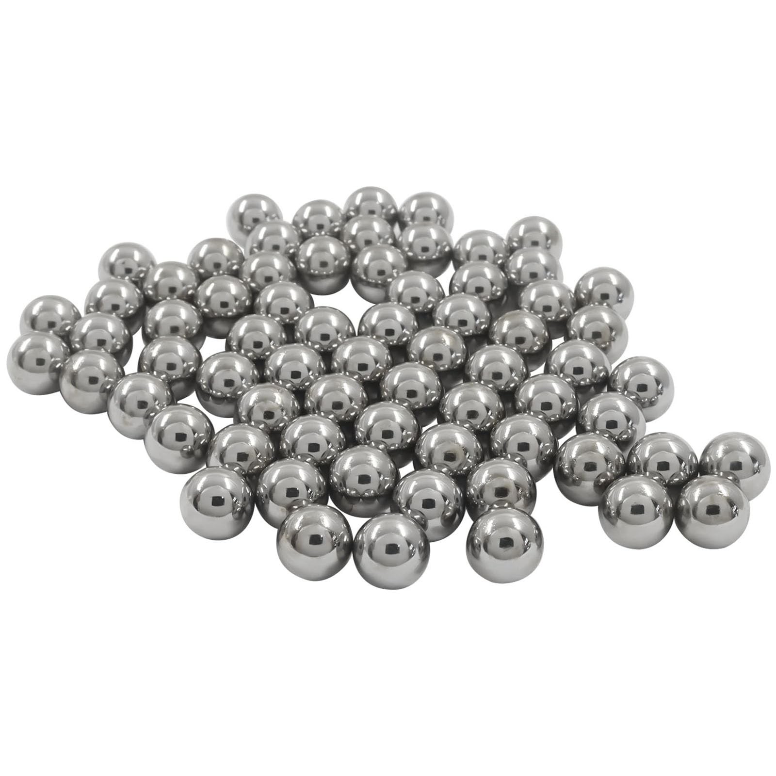100 PCS 10mm Precision Polished Carbon Steel Bearing Balls Industrial DIY